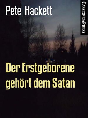 cover image of Der Erstgeborene gehört dem Satan